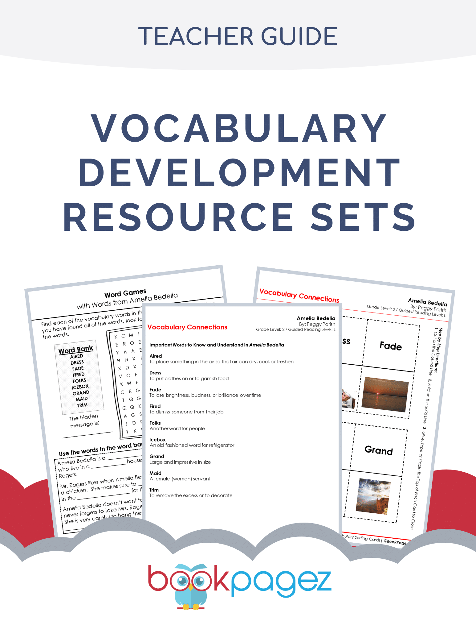 Cover for the Vocabulary Development Resources Teacher Guide