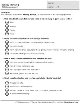 Thumbnail for Comprehension Assessment with Baloney