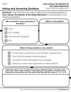 Thumbnail for Comprehension Assessment with Cam Jansen: The Mystery of the Stolen Diamonds