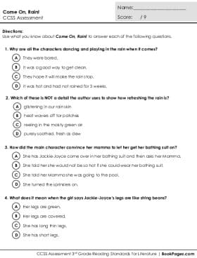 Thumbnail for Comprehension Assessment with Come On