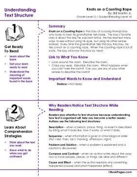 The first page of Understanding Text Structure with Knots on a Counting Rope