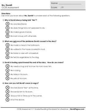 Thumbnail for Comprehension Assessment with No