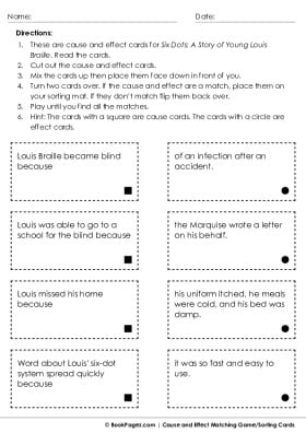 Thumbnail for Cause and Effect Matching with Six Dots: A Story of Young Louis Braille