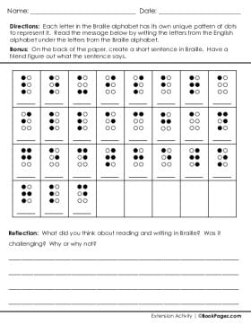 Thumbnail for Just for Fun with Six Dots: A Story of Young Louis Braille