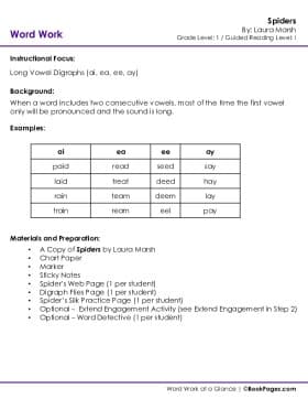 The first page of Digraphs with Spiders