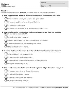 Thumbnail for Comprehension Assessment with Stellaluna