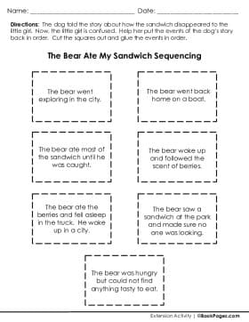 Thumbnail for Sequencing with The Bear Ate Your Sandwich