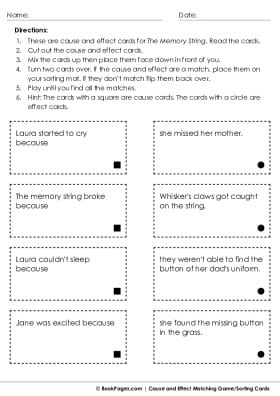 Thumbnail for Cause and Effect Matching with The Memory String