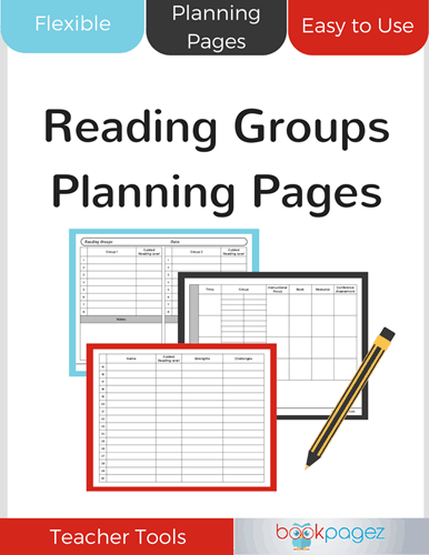 Teaching resource cover for Reading Group Planning Pages